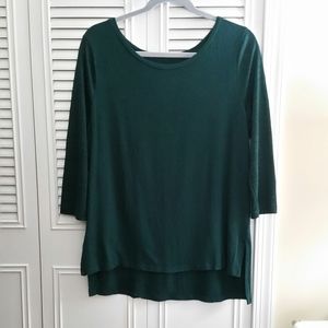 Merona mixed-media tunic